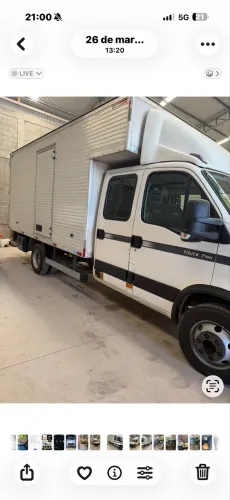 Caminhão baú Iveco daily mod.70c17HDCD