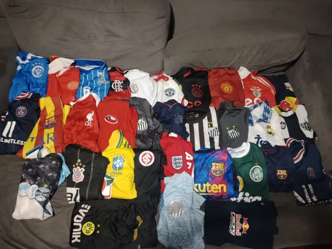 Lote Camisas de Time