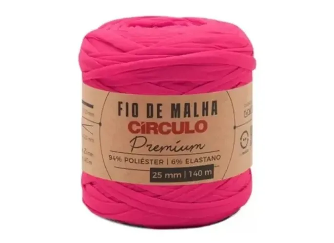 Fio de Malha Premium Círculo 140m 25mm Tutti-Frutti