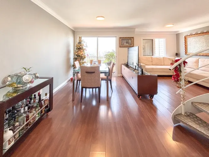 Cobertura para venda em Vila Mascote com 2 quartos, sendo 2 suítes, 136m²