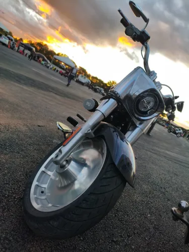 Cabo Freio/Embreagem Aeroquip Harley Softail 2017 acima