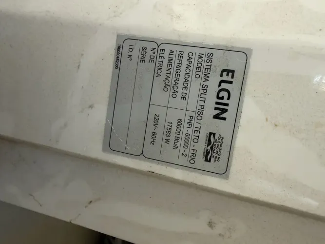 Ar condicionado 60 mil BTU