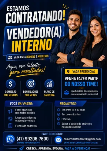 Vendedor(a) interno