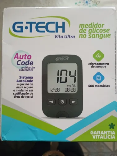 Medidor de glicose no sangue novo