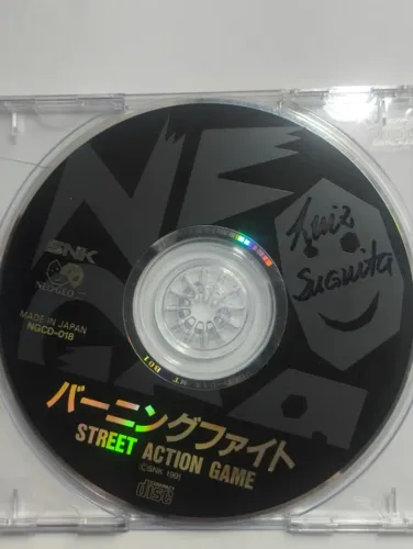Jogo Original Neo Geo CD - Burning Fight