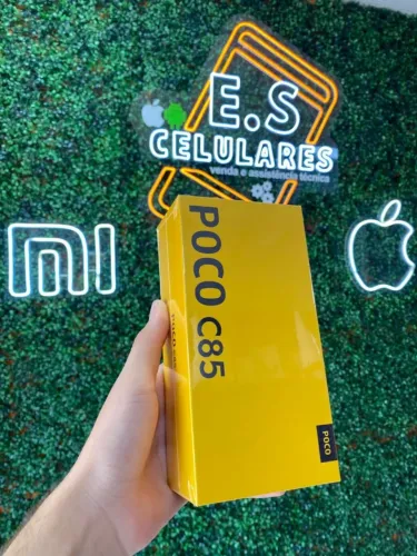 XIAOMI POCO C85 128GB/6GB RAM - APARELHO NOVO 