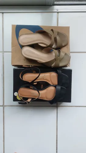 Sapatos ótimos por 25,00 cada 