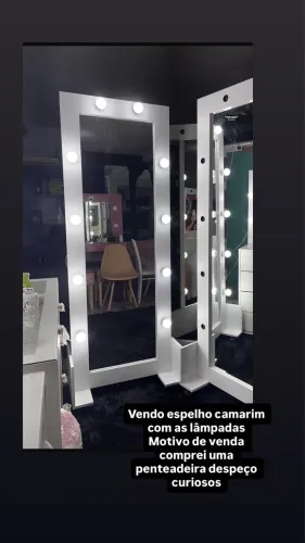 Espelho camarim 
