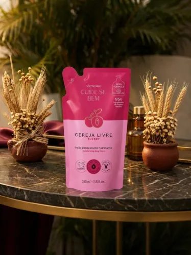 Refil Hidratante Cereja Livre - 350 ml OBoticário