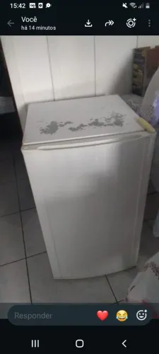 Frigobar Electrolux Modelo 120Re 122 litros bom Ótimo