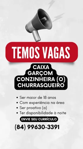 Vaga de emprego 