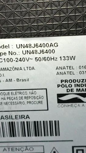 Vendo smarttv Samsung 48 polegadas (com defeito de tela)