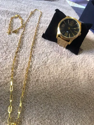 Vendo relógio e kit de corrente