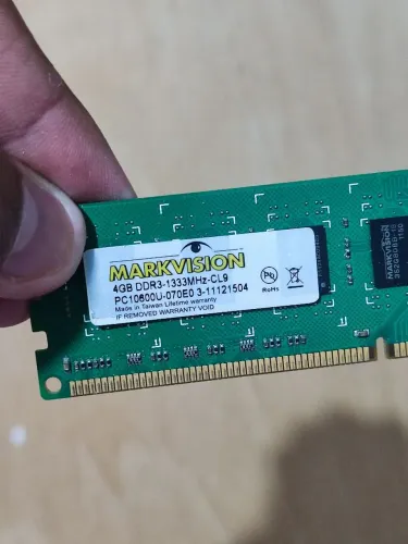 2x 4GB DDR3 1333mhz Memória RAM