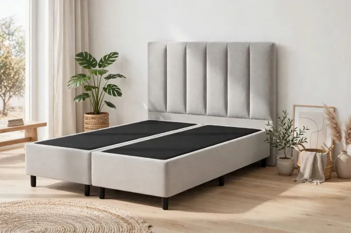 Cama box Queen com cabeceira 