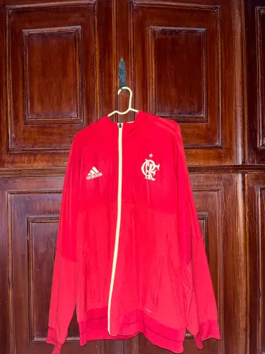 CASACO DO FLAMENGO VERMELHO ORIGINAL