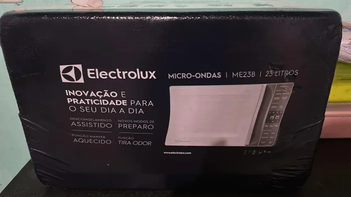 Microondas lacrado