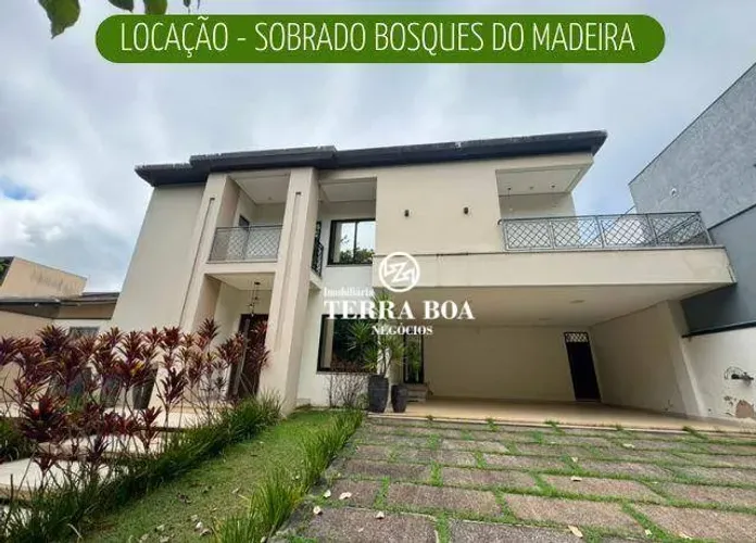 LOCAÇÃO - Sobrado Condomínio Bosques do Madeira - 4 suítes