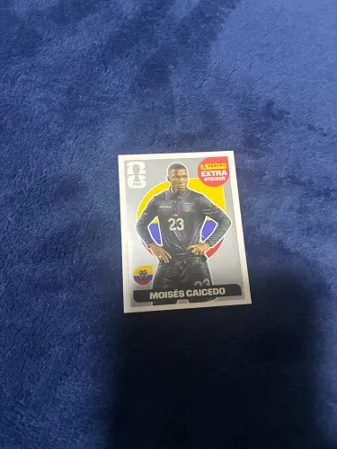 Moisés Caicedo prata - Copa do Mundo 2026