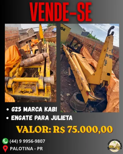 Vende-se ENGATE PARA JULIETA!