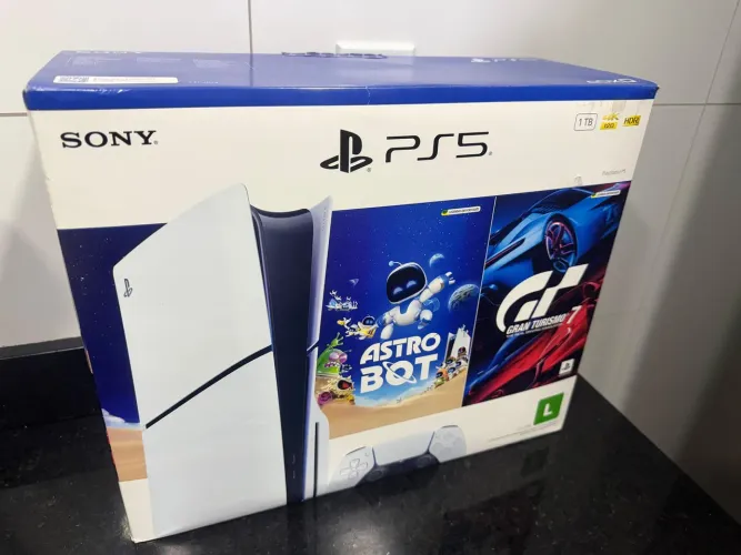 Ps5 slim midia fisica novo ( nunca usado)