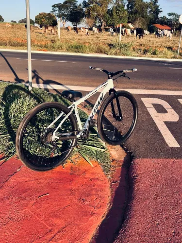 Bike aro 29 montada pra grau