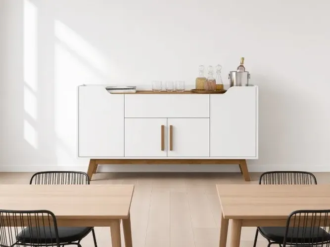 Aparador Buffet Future 1,36m (NOVO A PRONTA ENTREGA)