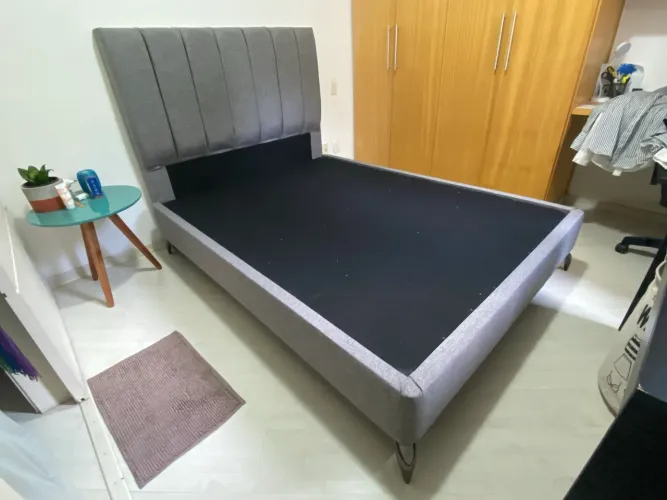 Cama casal + cabeceira