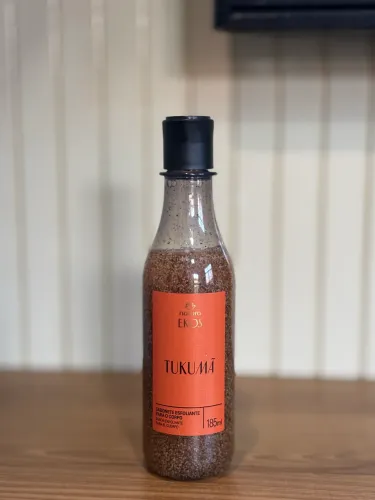 Sabonete líquido esfoliante Ekos Tukumã 185ml