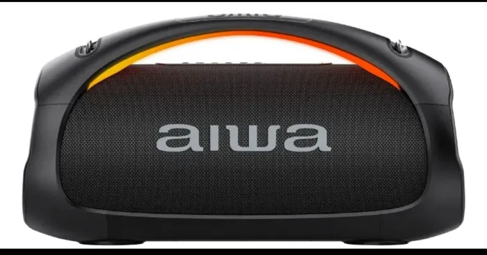 Caixa de som Aiwa AWS544BT 1.100 watts P.M.P.O com Bluetooth Auxiliar - Preto