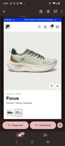 Tênis feminino original nunca usado