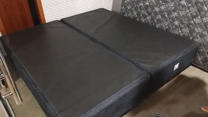 Cama king usada