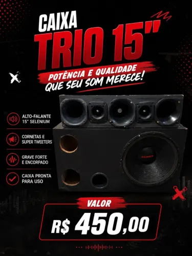 Vendo trio de 15