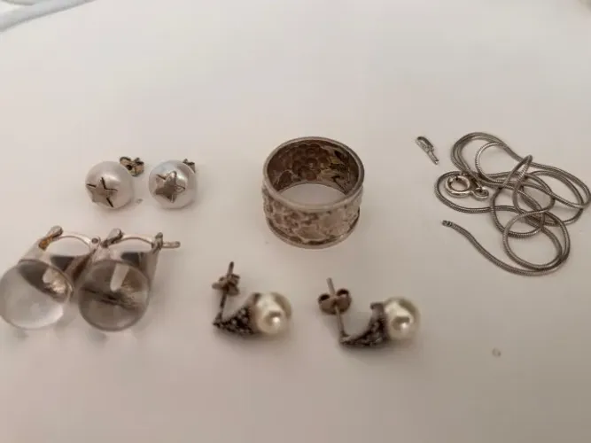 Peças em prata 925
