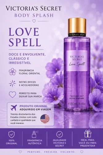 Body Splash Victoria's Secret Love Spell Original 250ml