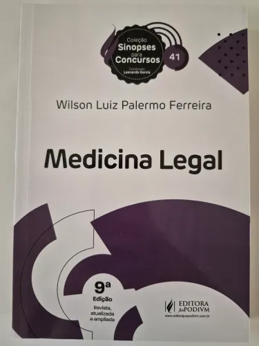 Livro Medicina Legal - Wilson Luiz Palermo Ferreira