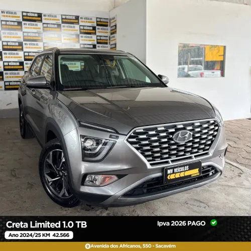 Hyundai Creta Limited 1.0 TB 12V Flex AUT 2025