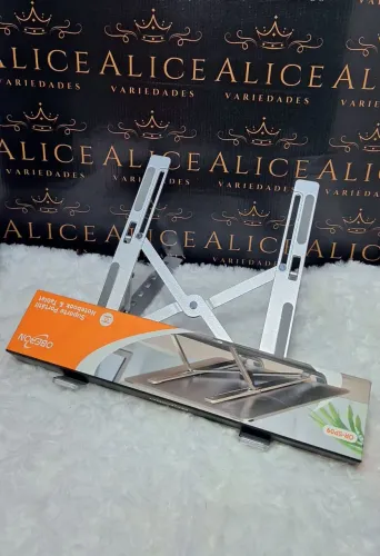 Suporte de notebook em alumínio 