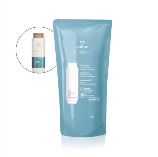 Oferta Refil shampoo anticaspa natura