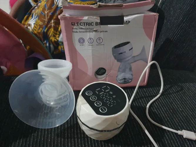 Bomba elétrica tira leite
