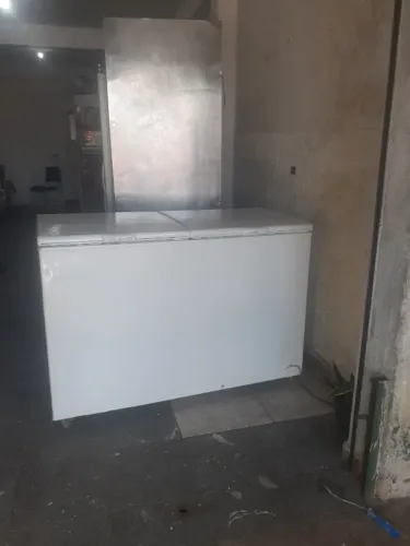 freezer metal frio 110vts dupla ação 400 litros 