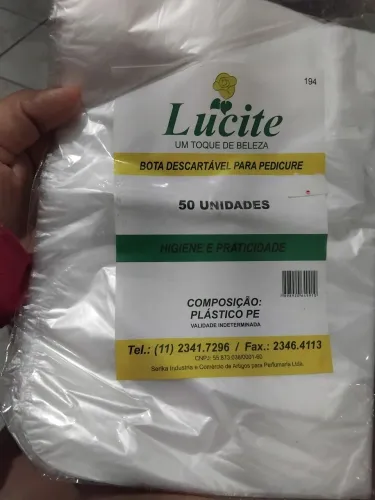 Bota descarte para Pedicure c/ 50 unidades