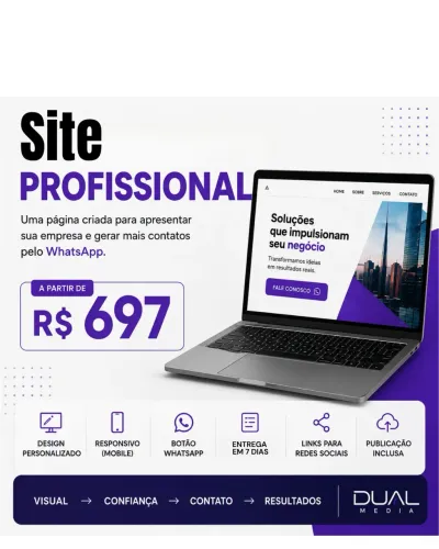 Site profissional para sua empresa