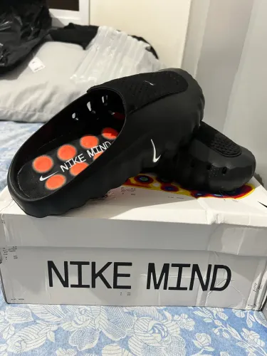 Slide Nike Mind 001 Black CHROME