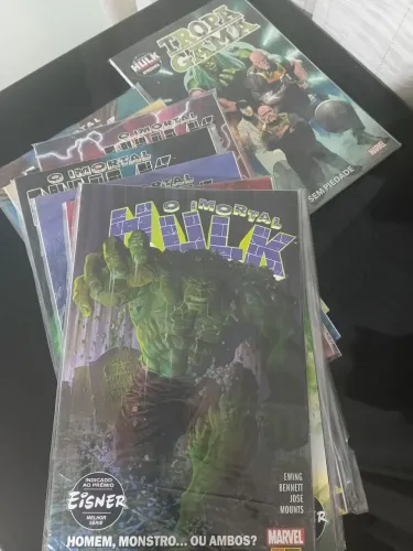 O imortal Hulk (1 à 10)+tropa gama.