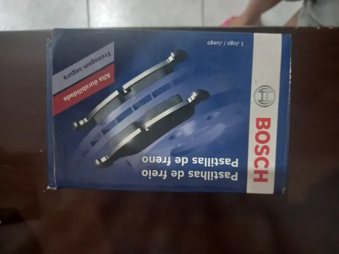 Pastilha de freio ,BOSCH ,dianteiro mitsubishi. <br>