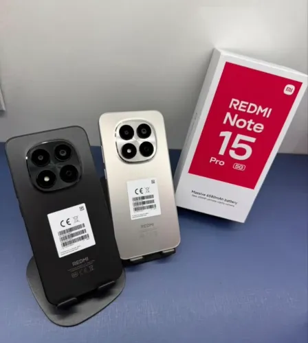 Redmi Note 15 Pro 5G 512/12-Preto Titanium Roxo 