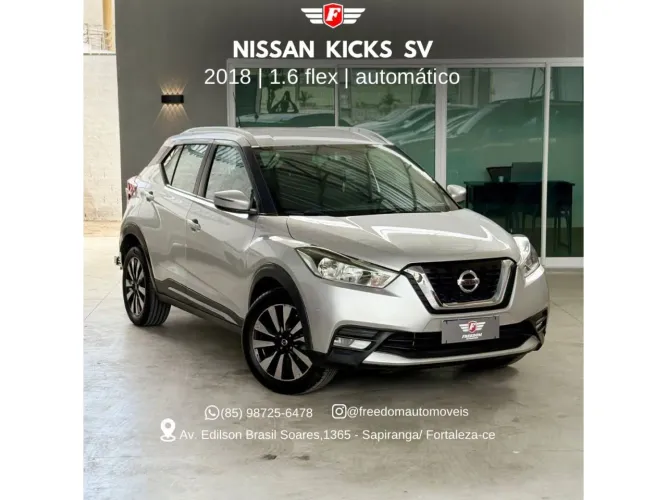 Nissan Kicks SV 1.6 16V Flexstar 5P Aut. 2018