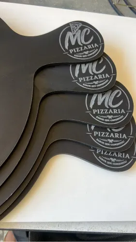 Pá de pizza servir personalizada