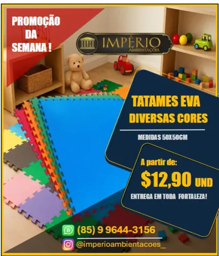TATAME EVA EM PROMOÇÃO